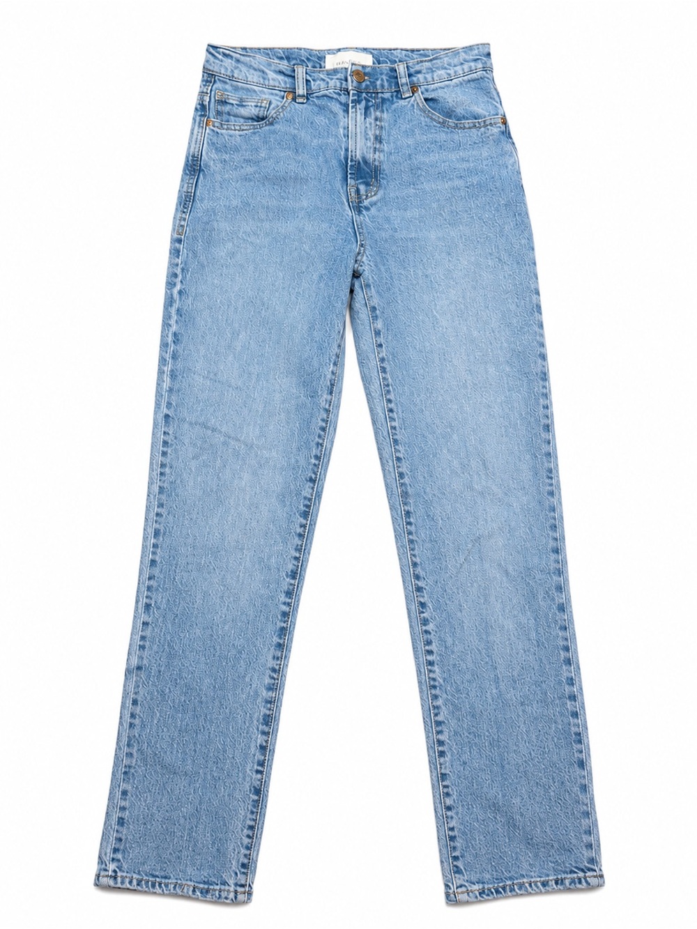 Habitual High Rise Straight Leg Jeans Light Wash Size 0/25